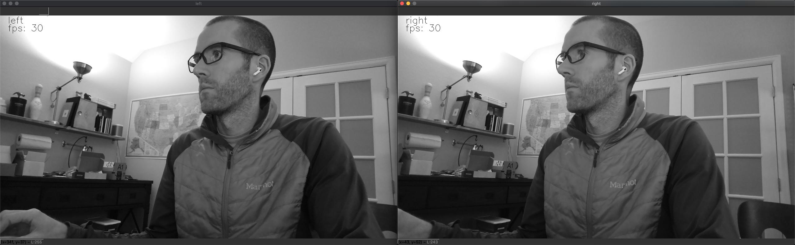 RAW Stereo Pair Streams